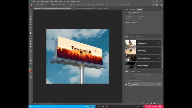how to place anything in perspective in photoshop смотреть онлайн
