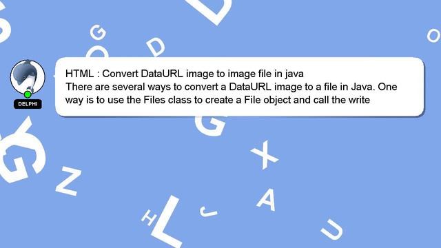 HTML : Convert DataURL image to image file in java смотреть онлайн