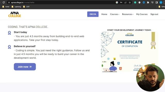 Apna College Delta Batch | Web Development Batch