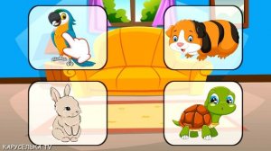 Развивающие МУЛЬТИКИ про животных Домашние животные Питомцы Обучающее видео для малышей