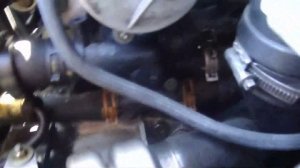 Замена термостата Рено Сценик 2 1.9 DCI(Thermostat d'eau renault scenic 2 1.9dci F9Q812)