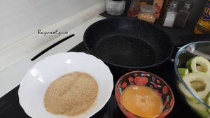 Кабачки в панировочных сухарях │ Кабачок получается сочный и хрустящий