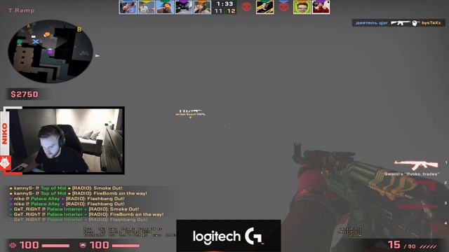 NIKO ПРОСТО ОЗВЕРЕЛ! | NIKO НАБИЛ 51 ФРАГ С 69% ХЕДШОТОВ | NIKO С GET_RIGHT И KENNYS РАЗНОСЯТ FACEI