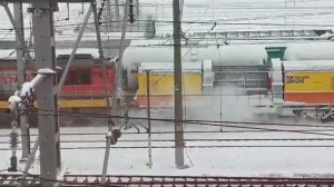 Маневровые тепловозы ЧМЭ3-1130_3000 с  Пневмо Очистительной машиной