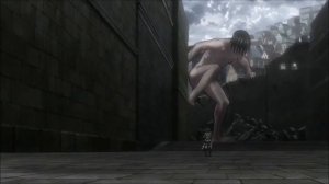 Mikasa After Losing Eren & Almost Eaten by a Titan (HD)