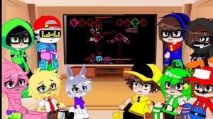 CROSSOVERS REAGINDO A ALL STARS (RECREATION MARIO MADNESS V2)