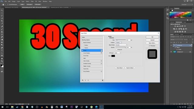 Photoshop CC - How to Make a Double Stroke / Multiple Strokes смотреть онлайн