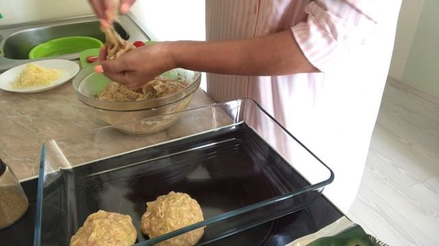 VLOG. Рецепт. Котлеты куриные с кабачком.