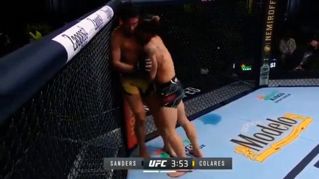 #UFCvegas25: Luke Sanders VS Felipe Colares Full Fight Highlights