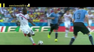 Обзор Матча Коста-Рика - Уругвай (Чемпионат Мира 2014)