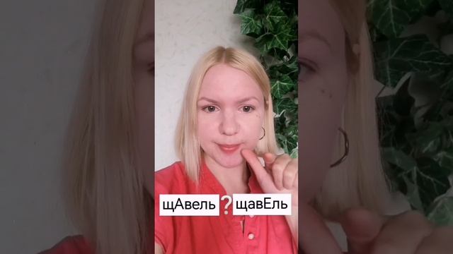 щАвель или щавЕль?! как правильно?! УДАРЕНИЕ В СЛОВАХ?