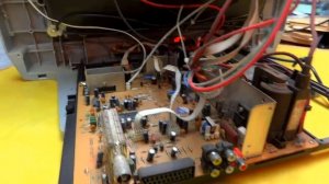 Ремонт телевизора Акай (AKAI CTG2120E). Курсы телемастеров.