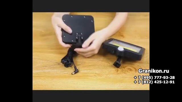 Светодиодный прожектор на солнечных батареях с датчиком движения 100LED смотреть онлайн