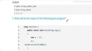 #2 Top  Java Language  MCQ  Character & Boolean  Datatypes for Interview Placement & Exam