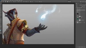 Painting Magic Wisps - Art tutorial