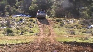 suzuki ignis 4x4 in geraneia mountain greece