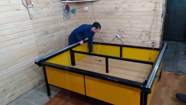 Сборка станка с ЧПУ 1530 - 1530 мм CNC,чпу своими руками, Собрать ЧПУ. Assembly of the CNC machine смотреть онлайн
