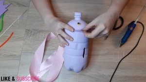 Поделки из Пластиковых Бутылок Своими Руками Копилка/Crafts From Plastic Bottles Diy Piggy Bank Pig