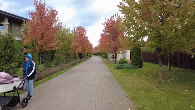 Приехала сестра с племянницей в гости. ( Гуляли по Осенней Немецкой Деревне ) смотреть онлайн