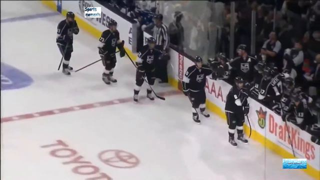 Хоккей. НХЛ. 01/12/2015. (LAK) Гол Drew Doughty. Лос-Анджелес Kings - Ванкувер Canucks 1-1. смотреть онлайн