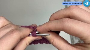 ? Эффектная и эластичная резинка спицами! Аккуратная планка спицами для кофточки или кардигана