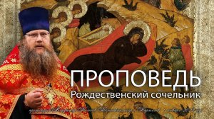 ПРОПОВЕДЬ. На́вечерие Рождества Христова (Рождественский сочельник), прот. Владимир Колосов, 2023.