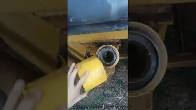 Слив солярки,draining diesel fuel