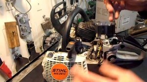 Бензопила STIHL MS261 C-M .. проблема с модулем управления (зажигания)