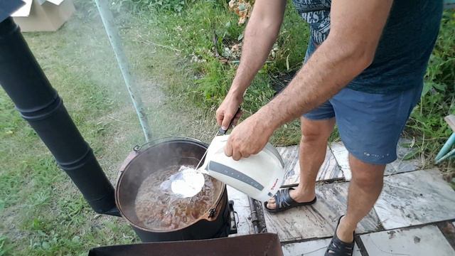 Вкусный ПЛОВ на костре в КАЗАНЕ!  Вкусный РЕЦЕПТ приготовления настоящего ПЛОВА!