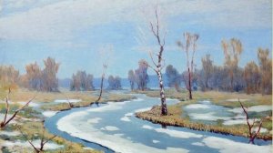 Литература А.С.Пушкин "Гонимы вешними лучами..." 09 04 20