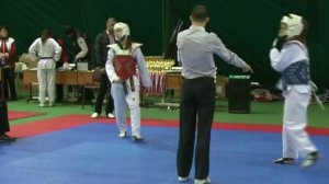 Taekwondo WTF. Турнир Выхино-Жулебино. 28.04.2013.  Влада-Семеренко