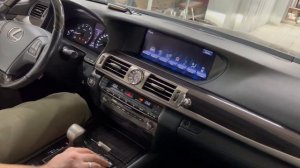 Lexus LS - подключаем доп мультимедиа на все штатные мониторы