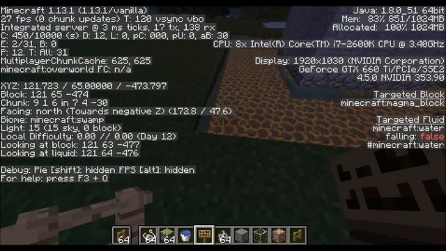 Minecraft 1.13+ Very easy Slime Farm (swamp biome, no cave lighting required) смотреть онлайн