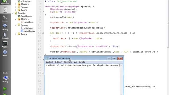 QtcpServer, QTcpSocket ( chat in QT, server code) Part I смотреть онлайн