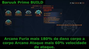 Warframe | Baruuk Prime Elude 360º Ângulo De Desvio Archon Build