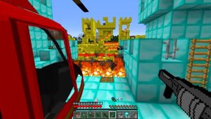 ЗАМОК НУБА ПРОТИВ ЗАМОК ПРО В МАЙНКРАФТ! НУБ ПРОТИВ ПРО БИТВА ЗАМКОВ MINECRAFT БАТТЛ
