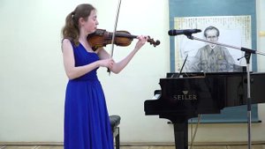 Н. Паганини – «Каприс» №16 соль минор, для скрипки соло   Исполняет: Елизавета Фёдорова