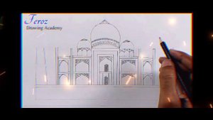 как легко нарисовать мечеть! 🥰🥰🥰😘😘😘🥰🥰😍🥰🥰