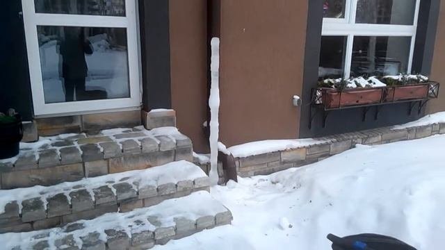 сталагмит от дымохода