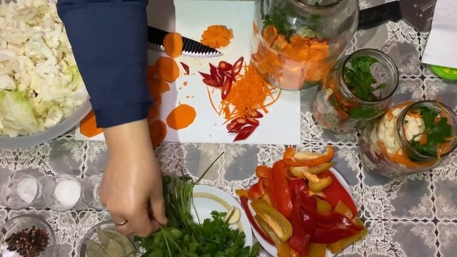 ЦВЕТНАЯ КАПУСТА маринованная по корейски БЮДЖЕТНАЯ Супер закуска
