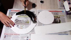 Делаем шляпу из картона своими руками