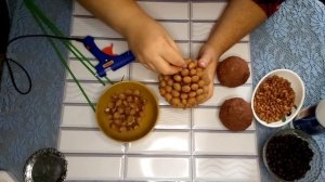 Осенние поделки из природного материала. Шары. Декор для дома своими руками. DIY