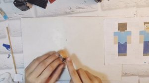 Лепим Стива Майнкрафт из пластилина