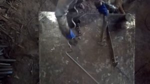 Гнём “ВОЛНУ”.Квадрат 10х10 мм...процесс.