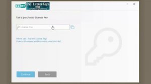 Activate ESET for Windows