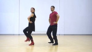 Дробь с перескоком Русский танец Танцы онлайн Самопляс®