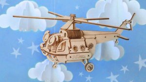 Как собрать вертолет "МИшка" Lemmo-toys