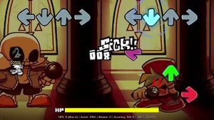 Friday Night Funkin' Indie Cross на русском part 2 (Геноцид)
