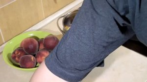 Варенье из персиков и лимона. Быстро и полезно.