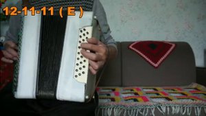 Песня о родном крае (В. Толкунова) разбор на гармони №-141 с цифрами